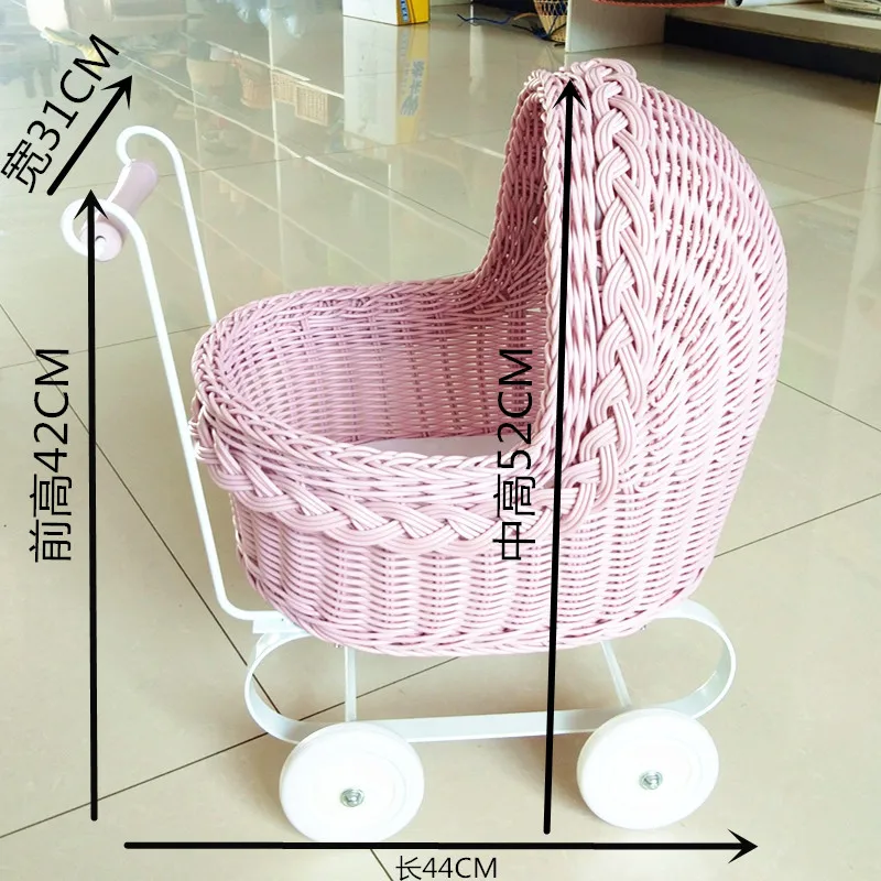 Pet cart Lightweight small dog dog cart Teddy cat Home children play four-wheel scooter