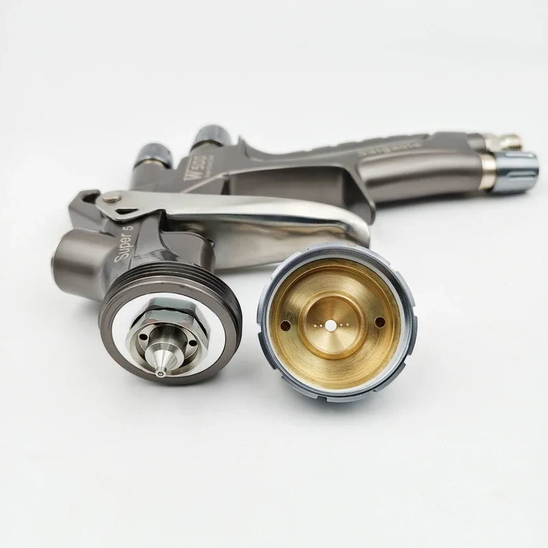 WS500 Pneumatic HVLP Spray Gun 1.3mm High Atomization 600ml Cup Automotive Sheet Metal Paint Gun Furniture Varnish Painting