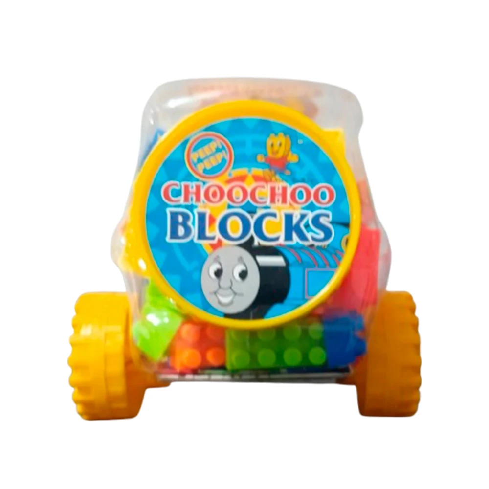 Little block pot 80 pieces Choochoo blocks train