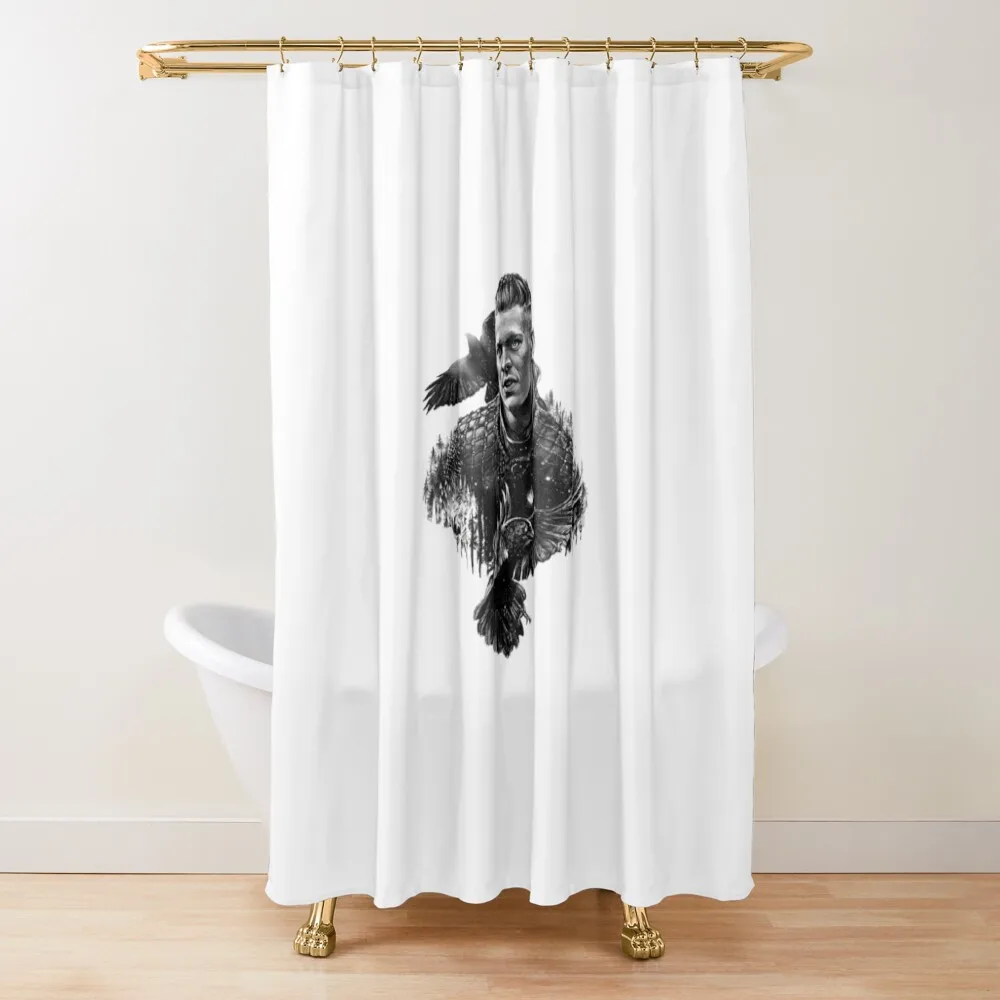 

Ivar the Boneless - Viking - great warrior Shower Curtain For The Bathroom For Shower Curtain