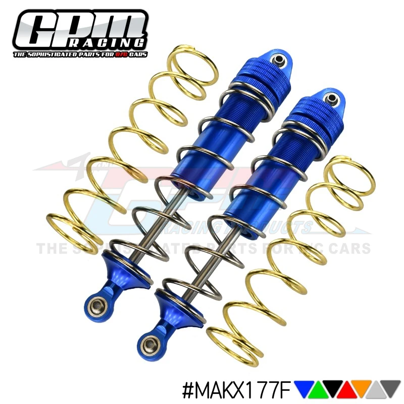 

GPM Aluminum Front Thickened Spring Dampers 177mm For ARRMA 1/5 Kraton 8S