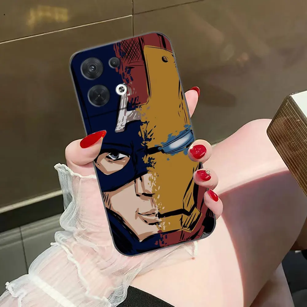 

Marvel Iron Man The Hulk Custom Photo Phone Case For OPPO RENO 13 13F 12 11 11F 10 8 8T 7 7Z 6 6Z 5 5F 4F 4 LITE F29 TPU Case