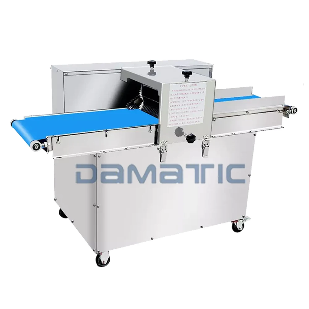 

Cooked Meat Slicing Machine Chicken Breast Cutter Fresh Meat Fish Fillet Slicer Cutting Machine