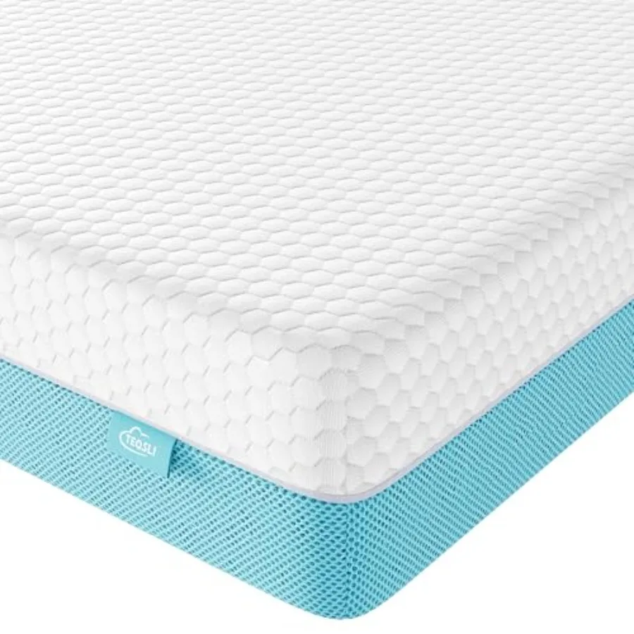 Crib Mattress Memory Foam Toddler Mattress with Breathable Washable Cover Standard Size Baby Mattresses for Crib: 52 x 27.6 x 4