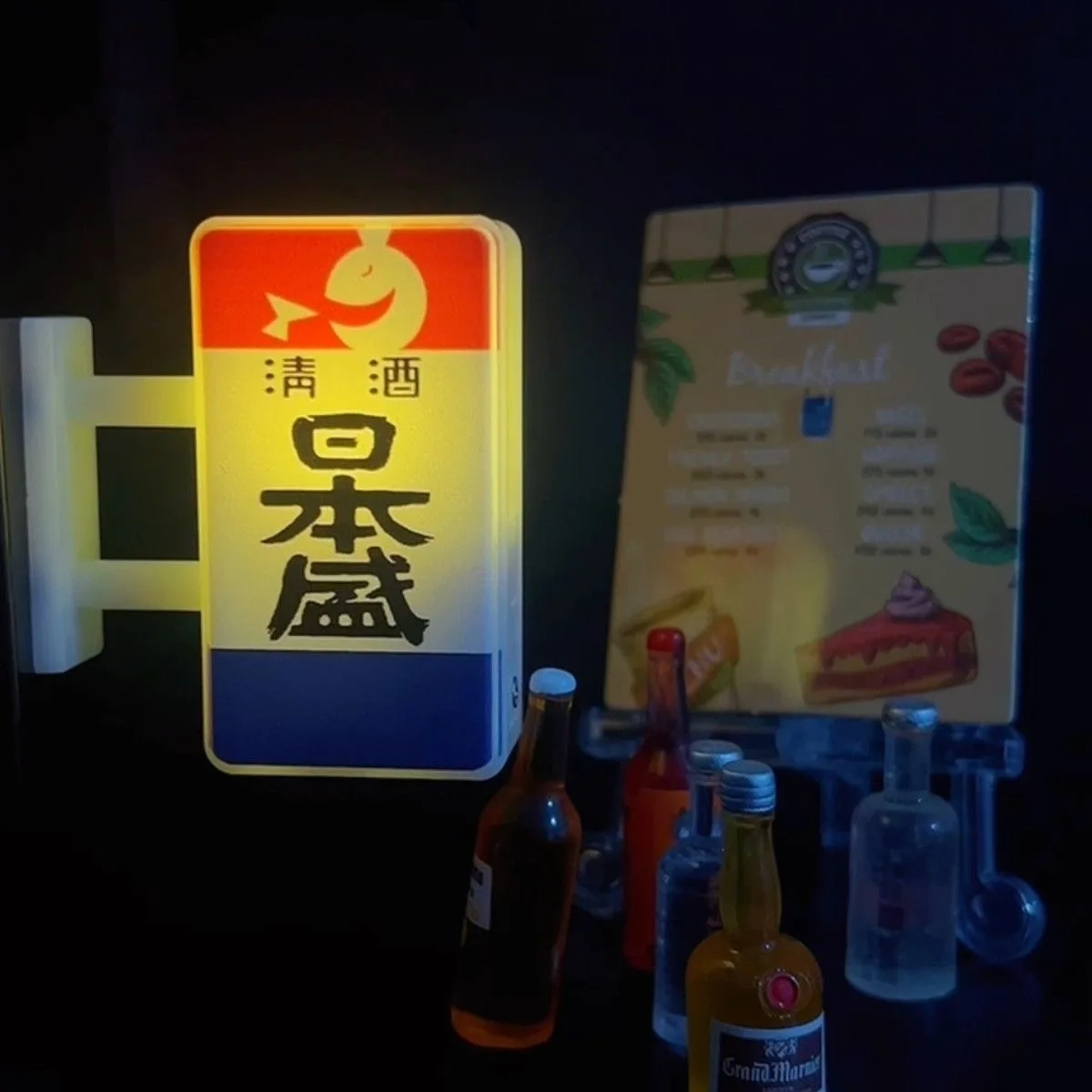 العالم مقهى لافتات مغناطيس الثلاجة صندوق مضيء ساكي متجر النبيذ ديكور المنزل Peets Illy Arabica عرض الشعار المجلس #6