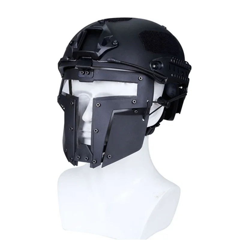 ATYUDRO Hunting Tactical Half Face Masks Airsoft Paintball Protective Shooting Accesories CS Wargame Sports Outdoor Equipment