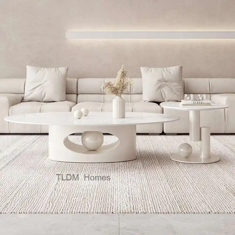 

Изоляционные белые журнальные столики, современные минималистичные офисные круглые роскошные наборы столов для гостиной, Stolik Kawowy, предметы домашнего обихода