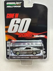 1:64 1967 Custom Ford Mustang ELEANOR High Simulation Alloy Car Model Collectible Toy Gift Souvenir Display Ornament