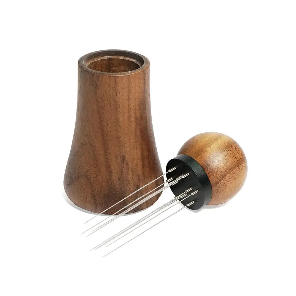 

Walnut Coffee Stirrer Needles Espresso Distribution Tools Natural Wood WDT TOOL Cafe Accessorios