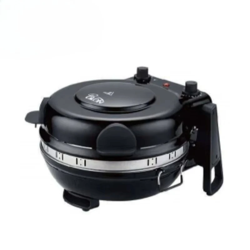 

Electric Stainless Steel Built-In Pizza Oven Indoor BBQ Maker with Oven Stone Baking Pan