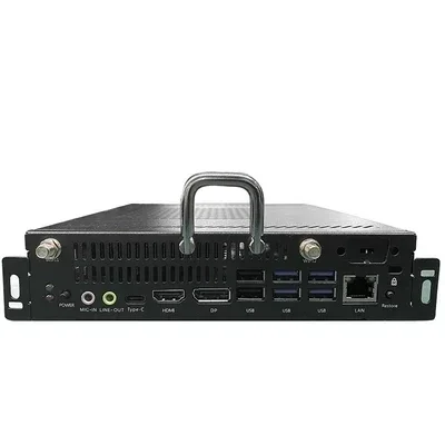 Core I3 I5 I7 CPU Standard OPS Slot Computer Mini Box PC für Digital Signage Interactive Whiteboard