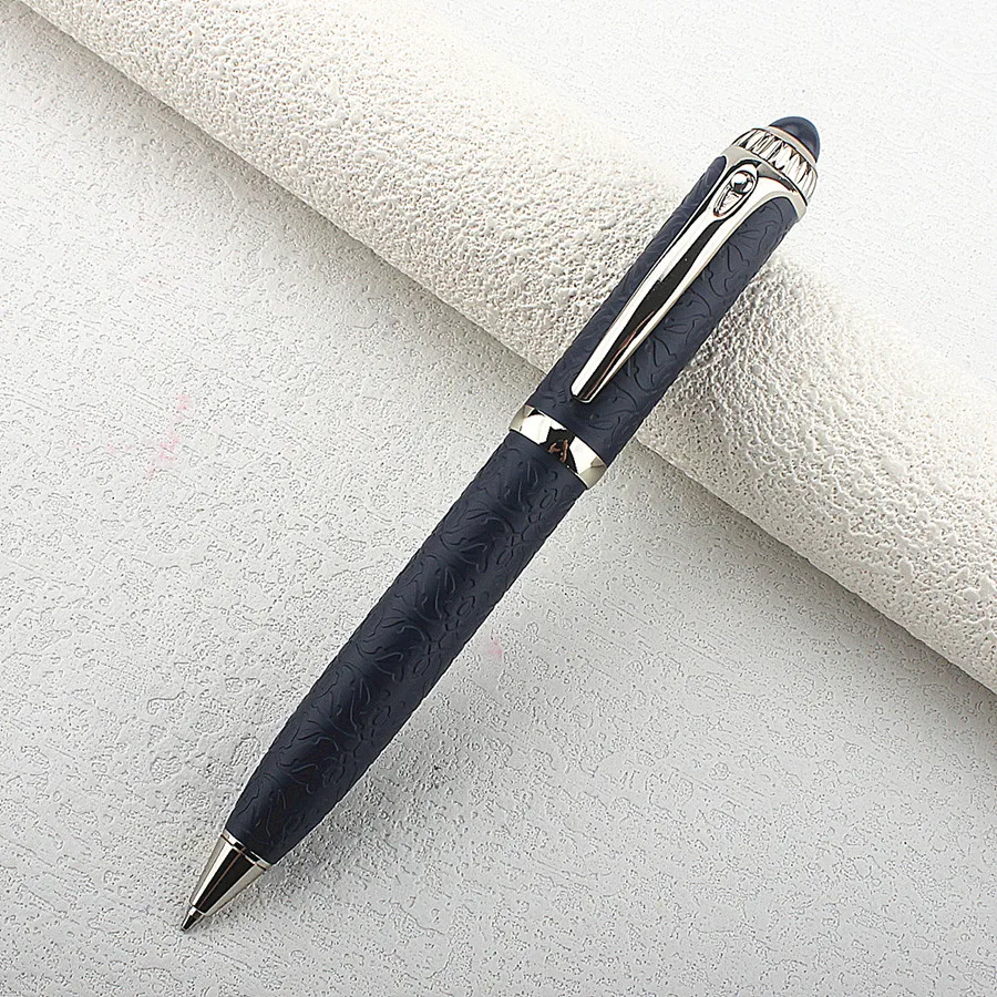 Wholesale Luxury Engraved Metal Ballpoint Pen Business Signature Roller Ball Pen Sleeve For Corporate Gift