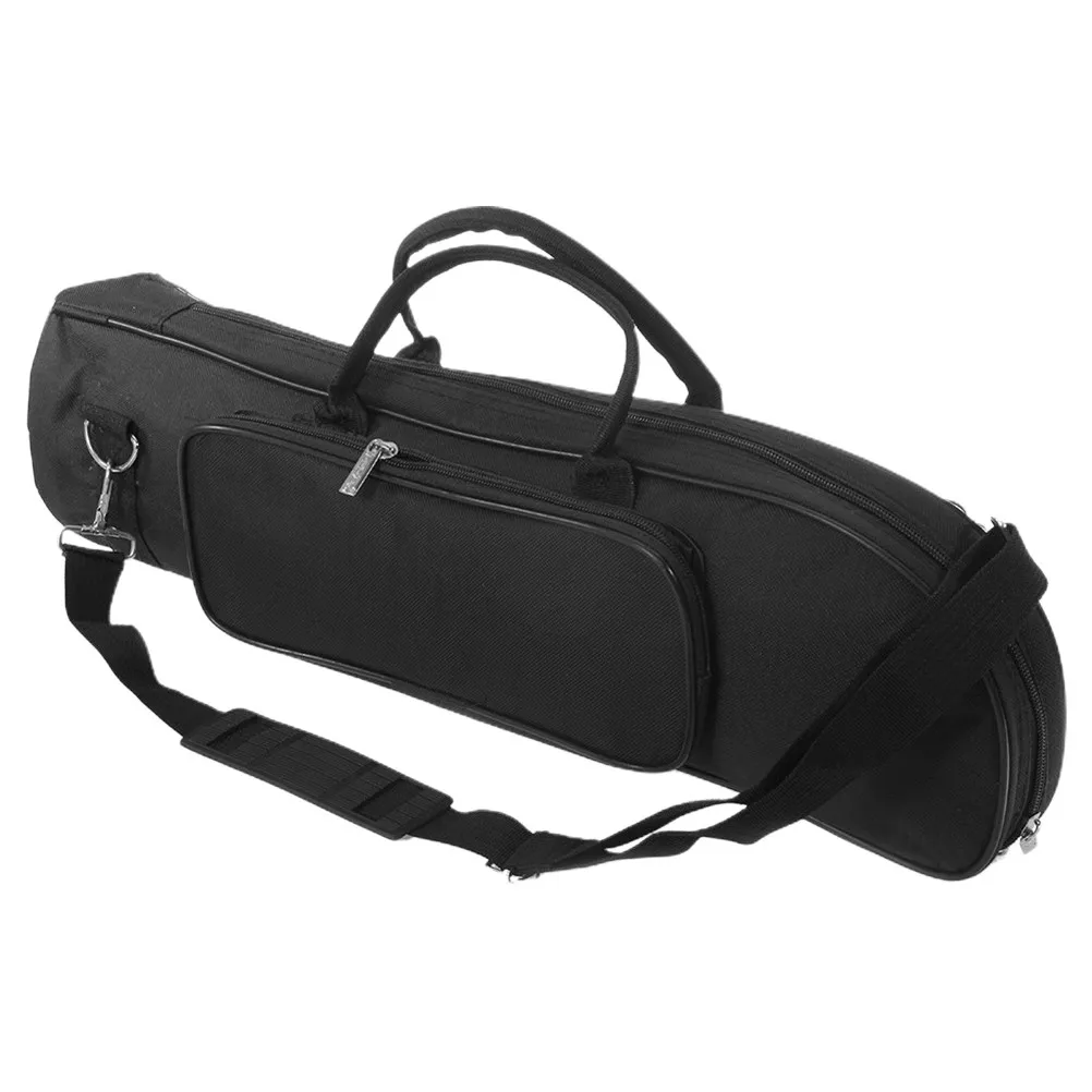 Waterproof Trumpet Storage Bag Premium Oxford Cloth Trumpet Gig Case Shock Resistant Transport Protection with Easy Carry Strap