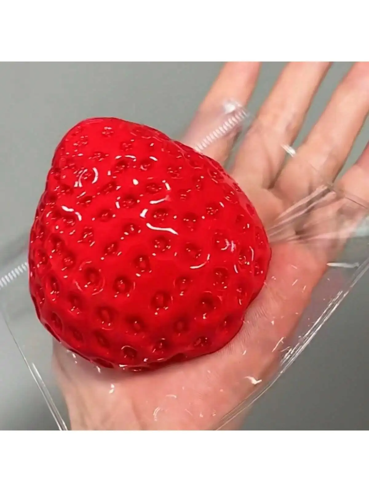 

Игрушка для сжимания Pink Juicy Strawberry — 1 шт., забавная игрушка для снятия стресса для всех возрастов, идеальные сувениры для вечеринок/подарки на день рождения для офисного работника