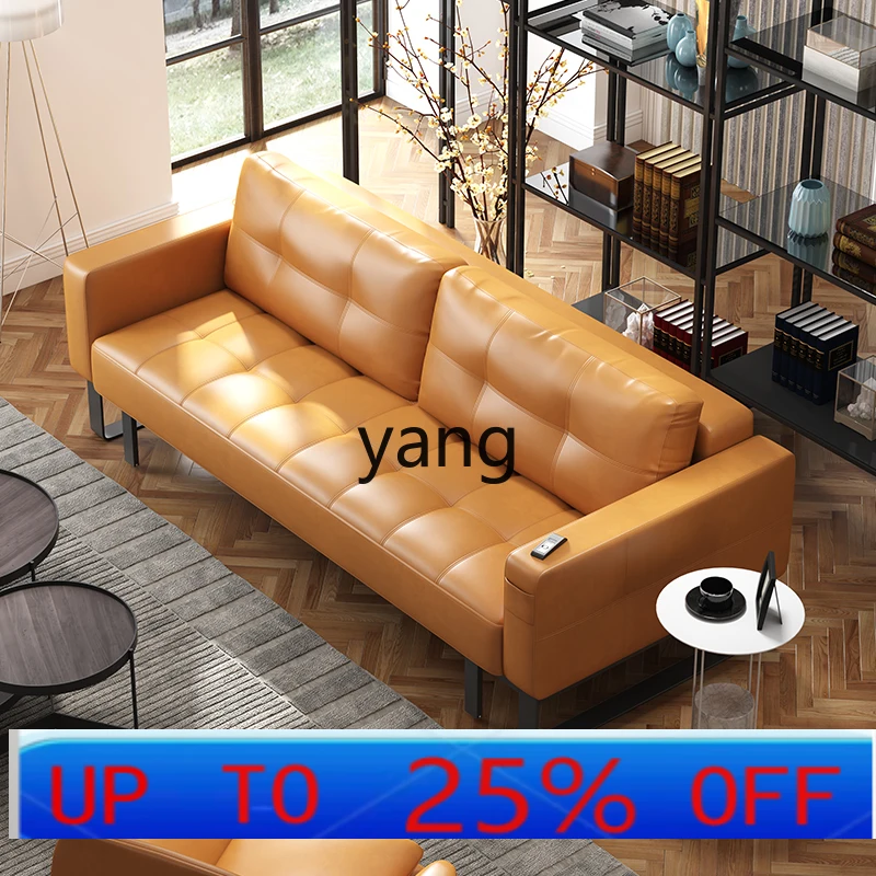 

LMM sofa bed automatic dual-purpose living room modern foldable sofa intelligent small apartment