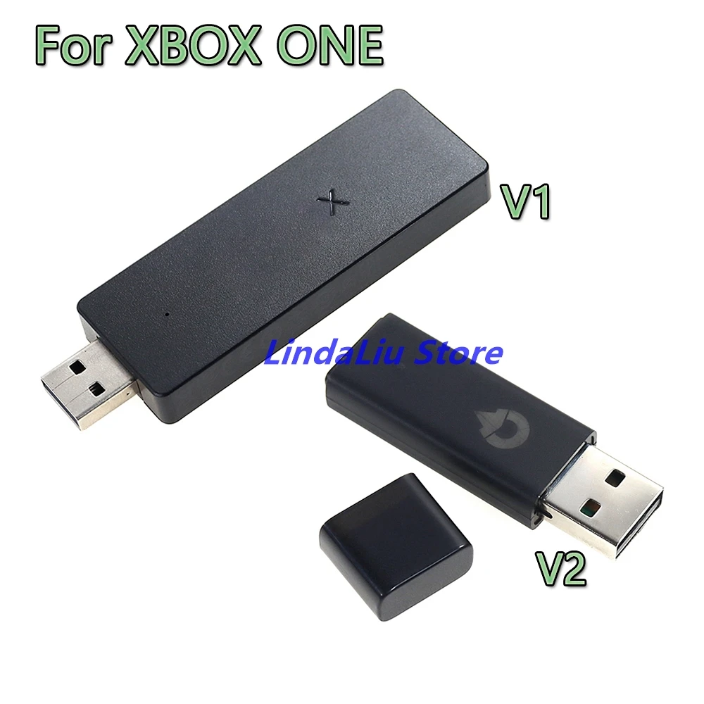 1PCS Wireless Adapter USB Receiver For Xbox One S Slim 1st 2nd Generation Controller Adapter V1 V2 For Windows 7 8 10