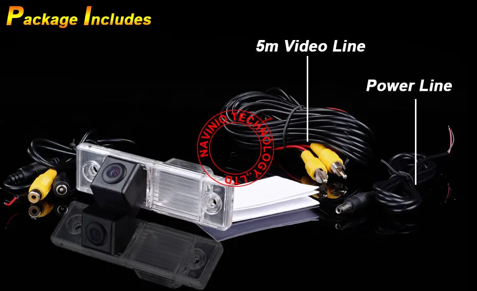 Rearview back reverse camera for Chevrolet Lova Aveo Lacetti Captiva Cruze Epica waterproof PAL( Optional)