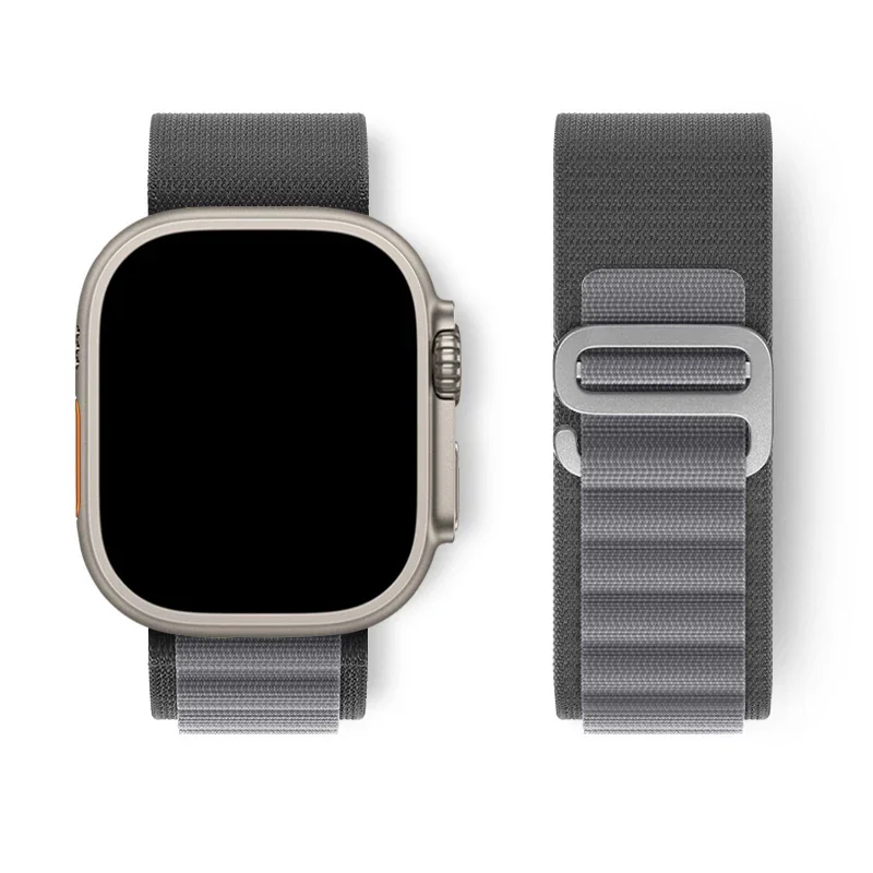 Alpine Loop für Apple Watch Band Ultra2 49 mm 40–44 mm 45 mm 41 mm 38 mm G-Haken-Sportarmband iWatch Serie 9 8 7 6 SE 5 4 10 46 mm 42 mm