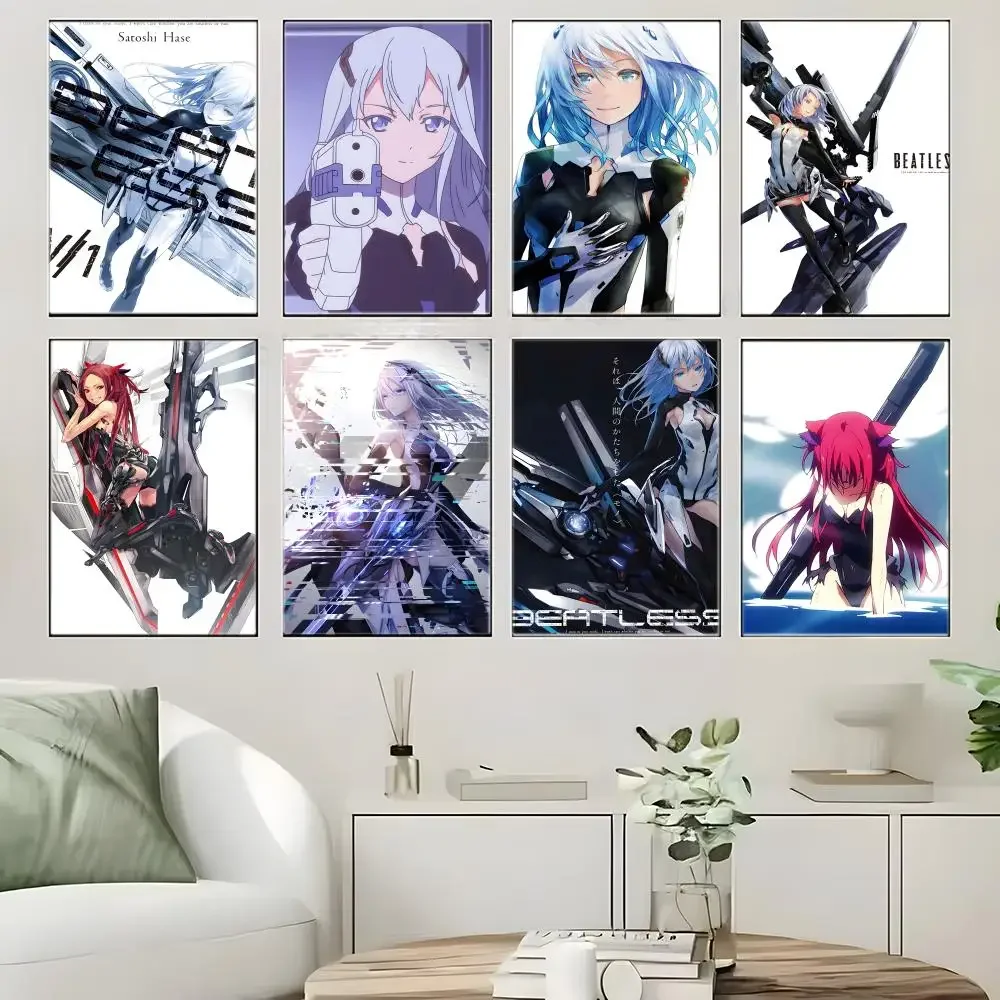 Anime B-BEATLESS Poster Crease Free Waterproof Durable All Space Wall Decor