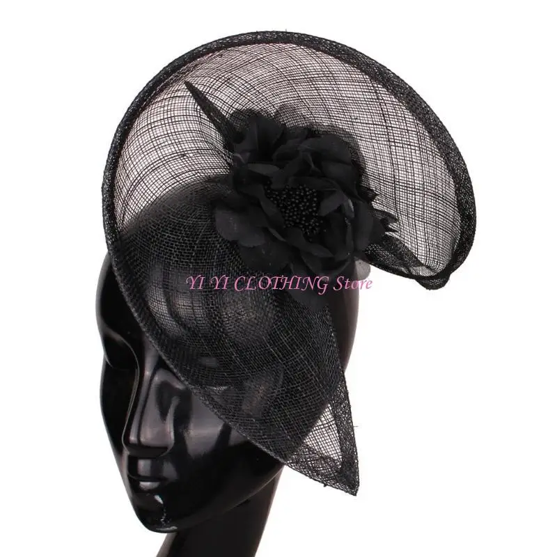 N5KF Women's Headband with Floral Designs Hair Accesories Hairpiece for Special Event