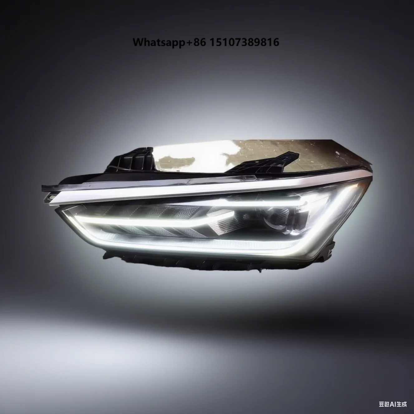 

China's New Energy Vehicles Qin Plus Auto Lighting System Parts Blue Led Headlight Assembly with 6000k Color Temperature