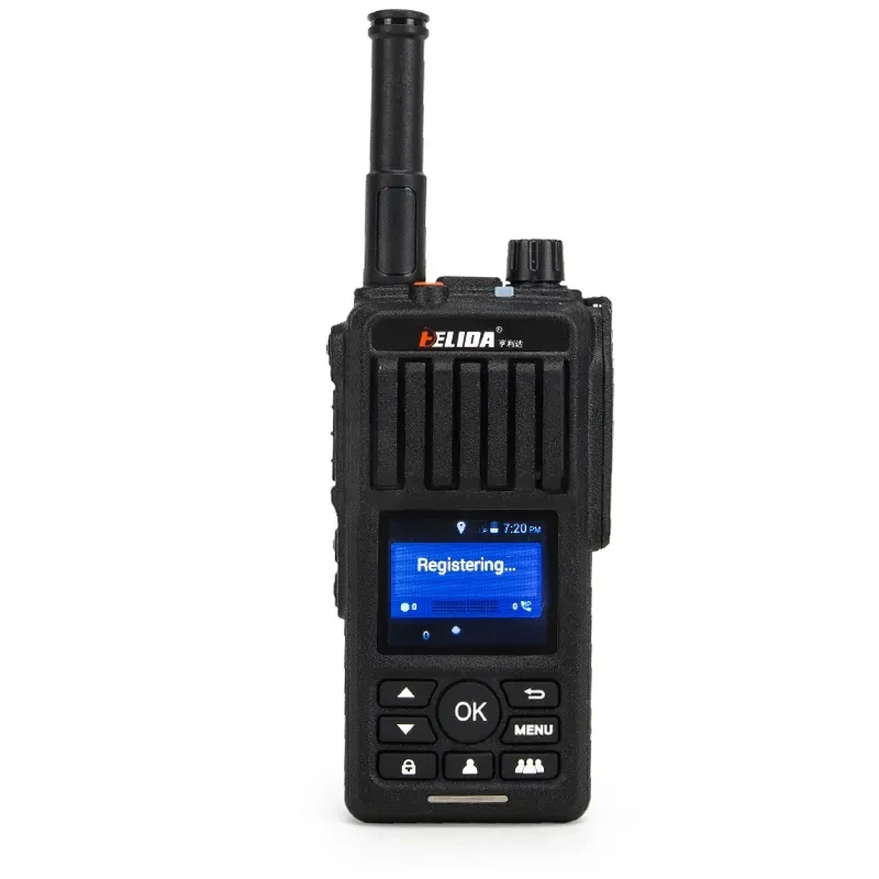 

4G LTE Professional Walkie Talkie GSM/WCDMA Mobile Phone HELIDA CD990 With Sim Card GPS Positioning Two Way Radio 6000mah