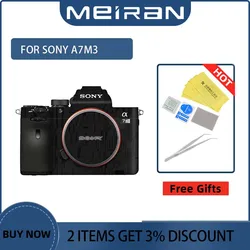 For Sony A7M3 A7RM3 ILCE-7M3 ILCE-7RM3 A7III A7 III A7R III Camera Body Decal Skin Anti-Scratch Protection Skin Coat Wrap Film