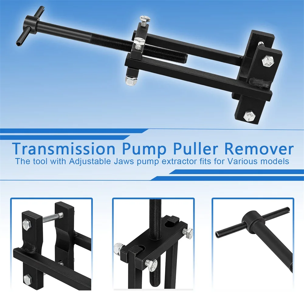 Getriebepumpen-Abzieher-Werkzeug mit Verstellbaren Kiefern, Pumpenauszieher für Ford C6, E4OD 4R100 Getriebepumpen, für 200/THM200-4R – Detail 6