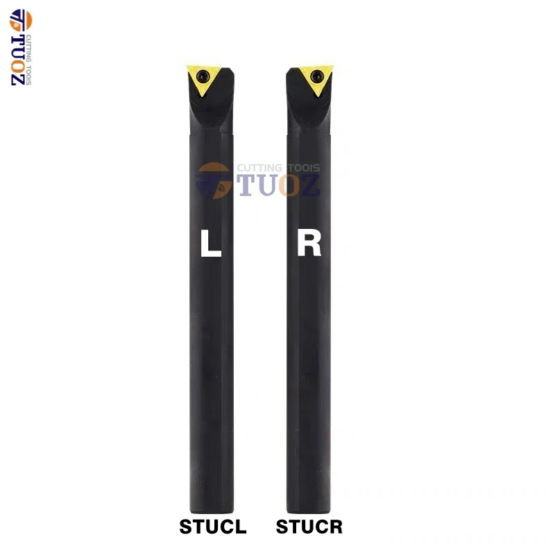 Tuoz ที่ยึดเครื่องมือบาร์กลึงโลหะที่น่าเบื่อสำหรับ STUCR11 S20R S12M S10K STUCL11 95 ° stucr stucl 10-20mm