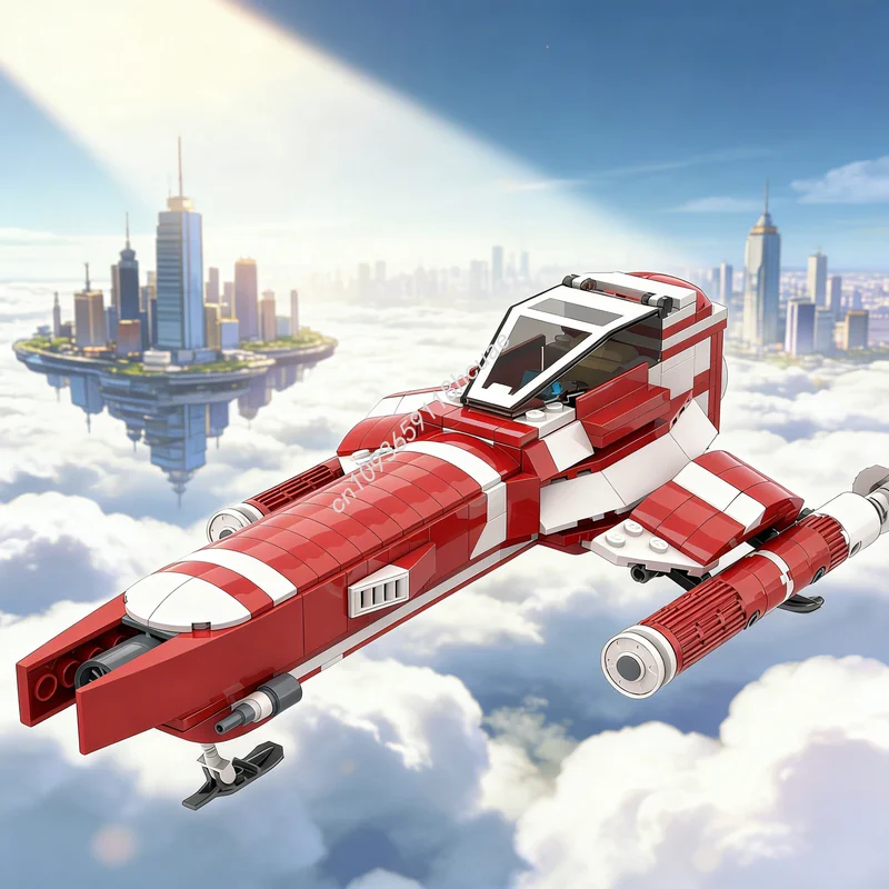 

332pcs MOC A 3 Starseeker Star Battle Model Building Blocks Construction Assemble Christmas Gift Toys DIY Idea Creative Brick