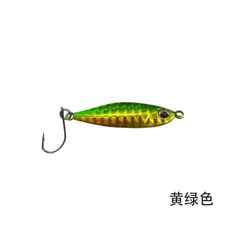 1PCS Fishing Lure 3.5g 5.4g 7.5g 10.8g Metal Jig Spoon Lure Metal Jigging Shore Cast Lron Artificial Hard Bait Fishing Accessori