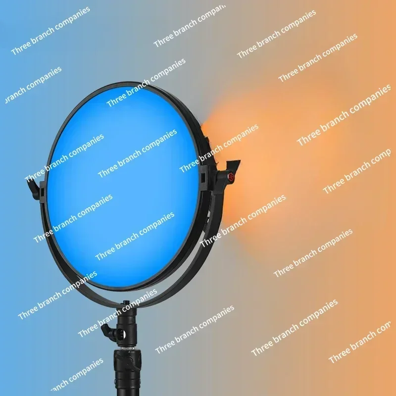 New Arrivals R-S60RGB Multi Color Circular Moon Light Round Panel LED Studio RGB Video Light RS60RGB