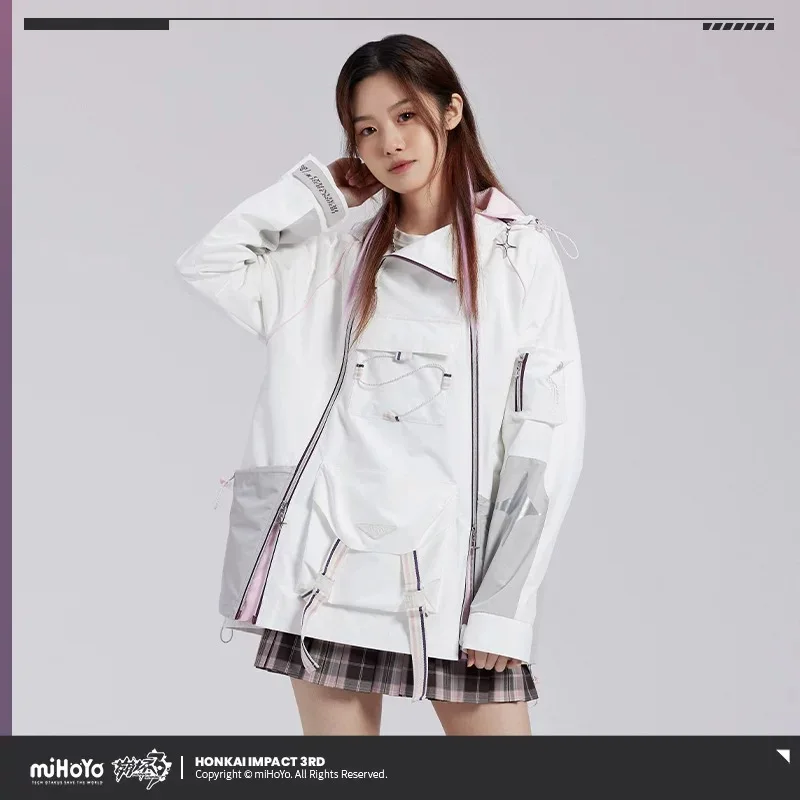 miHoYo Official Honkai Impact 3 Elysia The Law Keeper of Man Series Outerwear Cosplay Gifts Spring and Autumn Clothes Anime