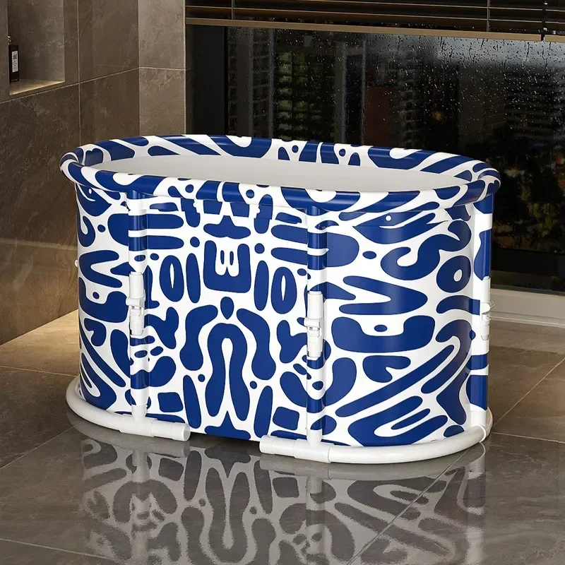 

Портативное складное ведро для купания для взрослых, складное, без установки, бытовая ванна и поднос для всего тела для взрослых