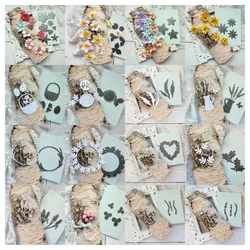 Piggy Craft metal cutting dies cut die mold Flower leaf frame series Scrapbook paper craft knife mould blade punch stencils dies