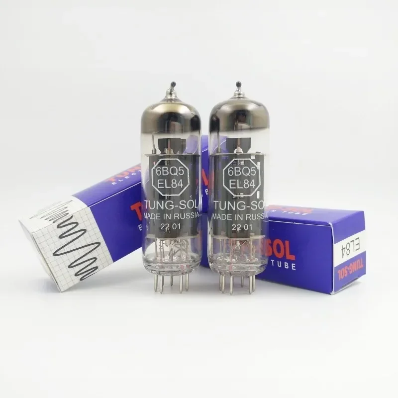 TUNG-SOL EL84 Electronic Tube Replacement 6BQ5 6P14 Vacuum Tube 12AU7 ( 6189 ECC802 SCV4003 ）Precision Matching for Amplifier