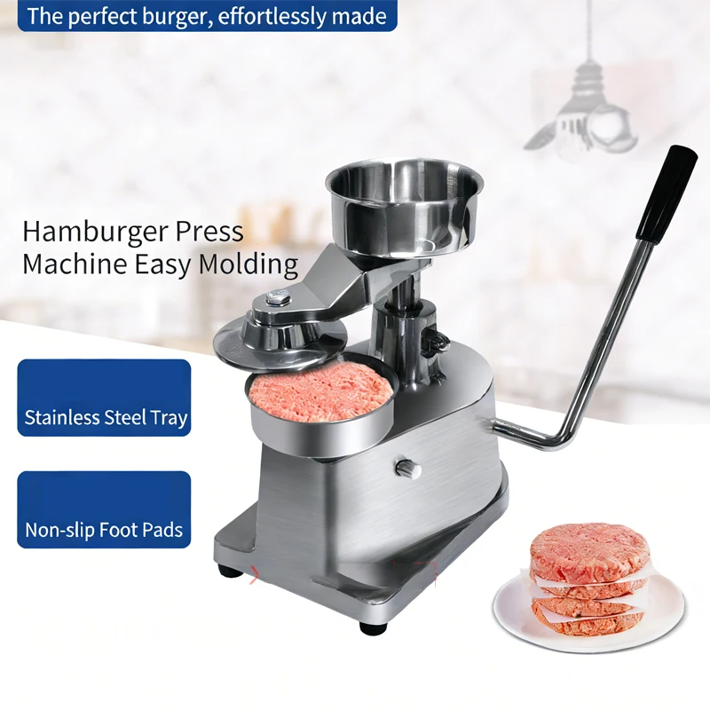 

Пресс для мяса, коммерческая форма для гамбургера, пресс для пирожков, маленькая бытовая ручная форма для пирожков из говядины