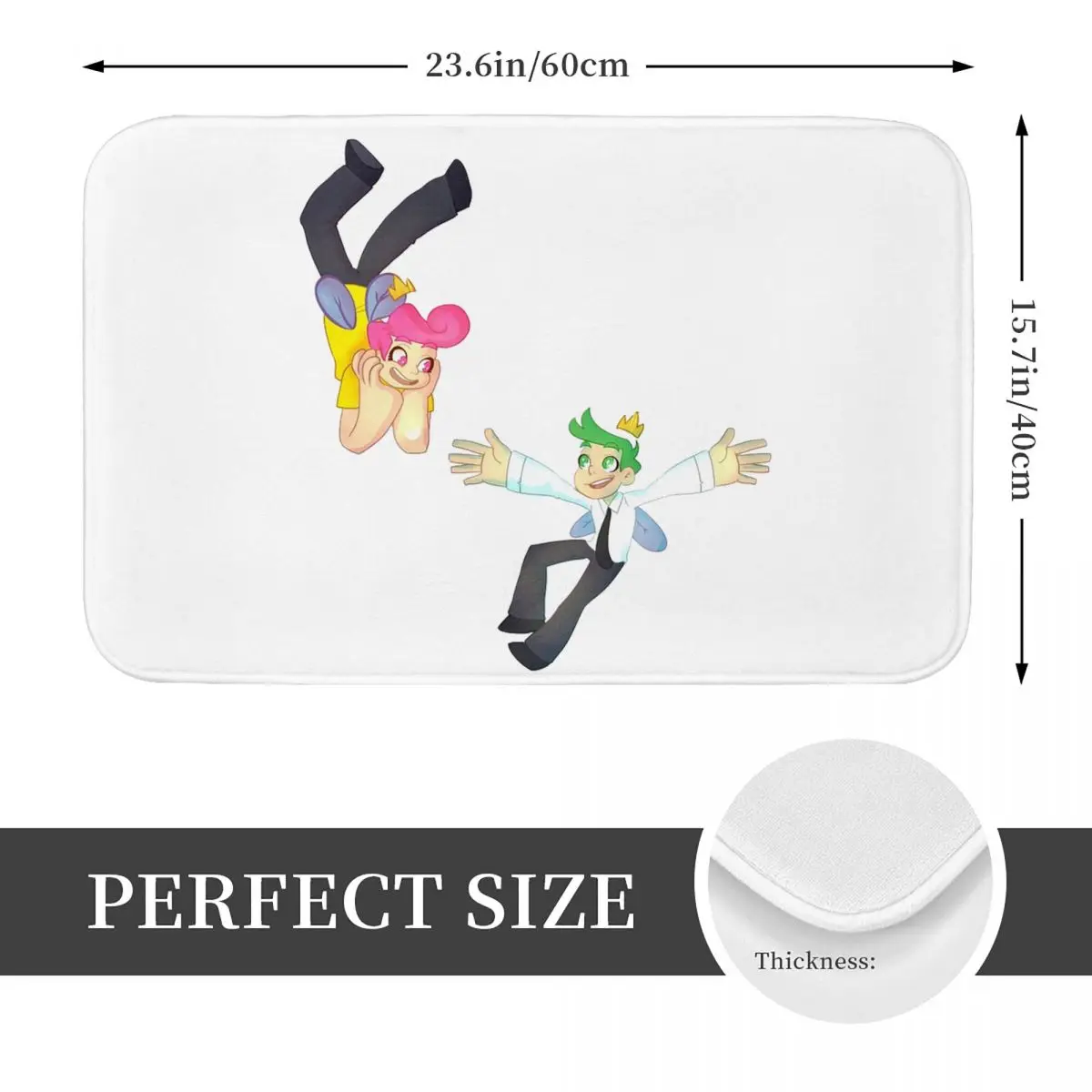 Fairly Oddparents Cosmo Doormat Kitchen Entrance Home Floor Mat Anti-slip Carpet Rug for Living room Footpad Mats