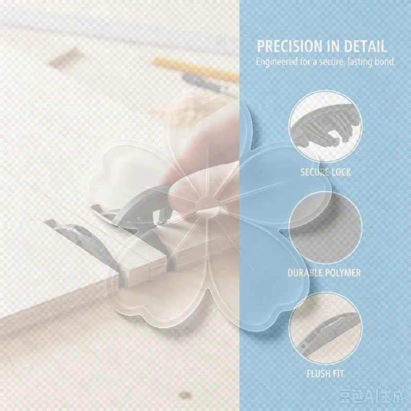 50 Pair Invisible P15 P14 Lamino Connector for Woodworking Plywood 2 in 1 Fastener DIY Fitting for Table Bed Frame Cabinet