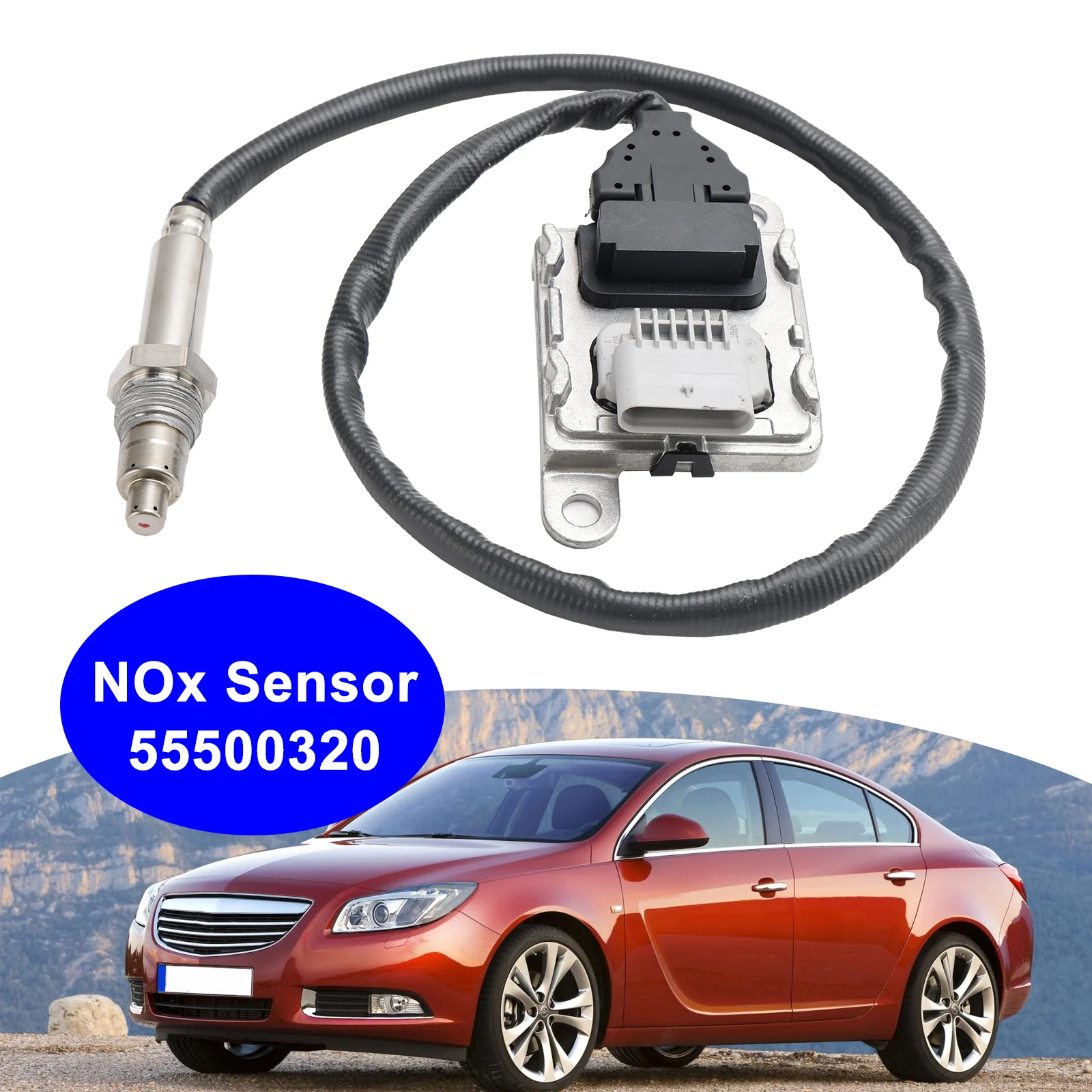 Areyourshop Nox Sensor Position 2 Rear for Vauxhall Insignia 2.0 CDTi 170HP B20DTH 55500320