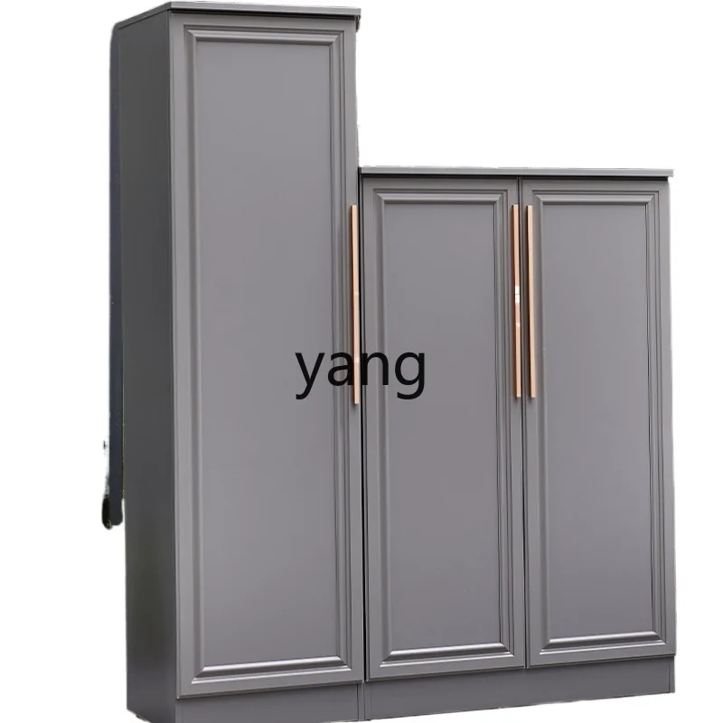 

LXL Aluminum Outdoor Balcony Sun-Proof Rain-Proof Outdoor Storage Tool Cabinet Sundries Cabinet