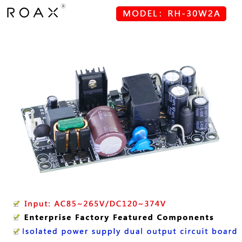 12 v1. 5/5 v2a Double Output Switching Power Supply Ac Dc5v1a Multiplexer / 24 v1a30w Bare Plate Isolation Module