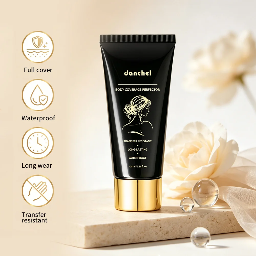Waterproof Body Concealer Cover Tattoos Scars Stretch Marks Transfer Resistant Lightweight Radiant Long Wear