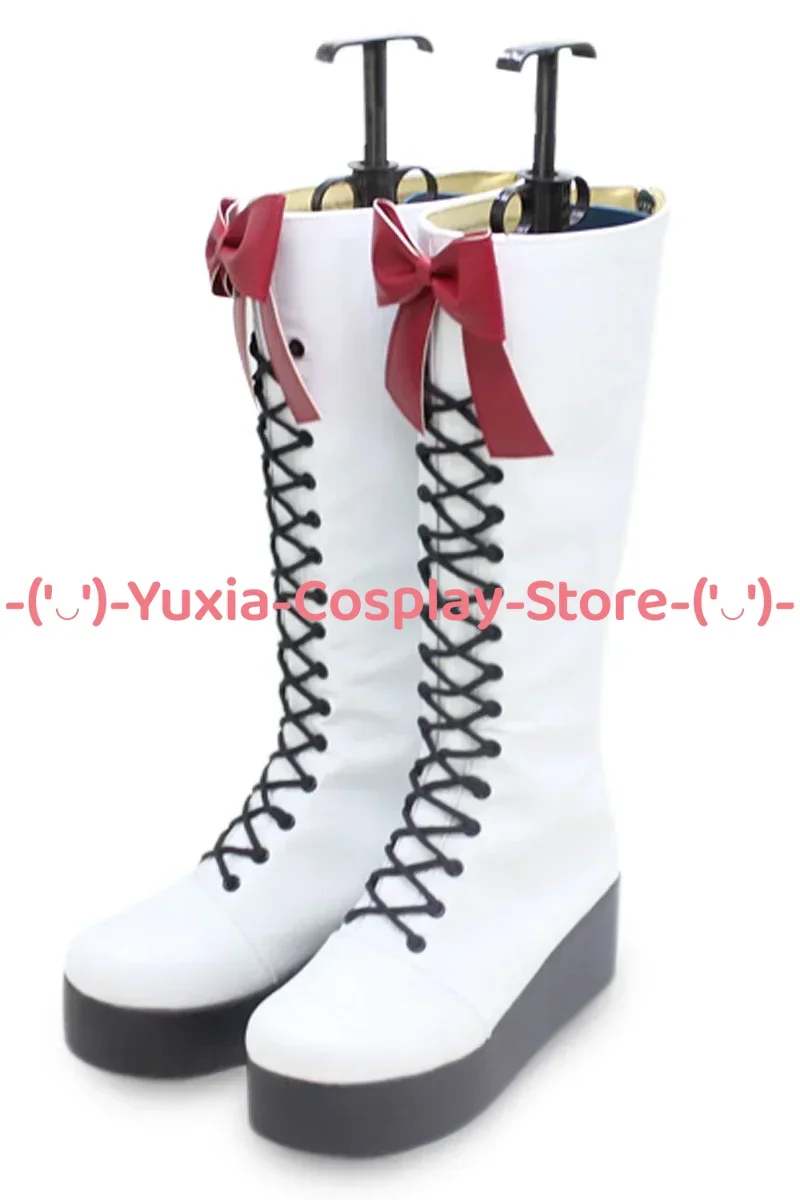 ¡Yuxiacosplay! Hinano Tachibana-zapatos de Cosplay, accesorios de personajes del juego de Anime, botas de cuero PU, disfraz de fiesta de Carnaval y Halloween
