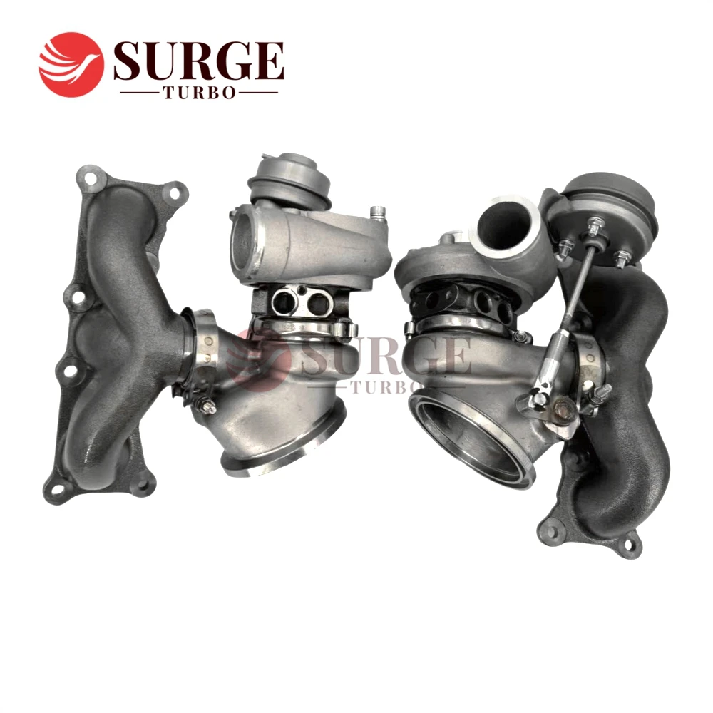 TD04-17T N54 Hybrid Turbo for BMW 735i 226Kw 306HP 3.5i N55B30A N54 B30 2006- Upgrade Turbine 49131-07007 Ball Bearing