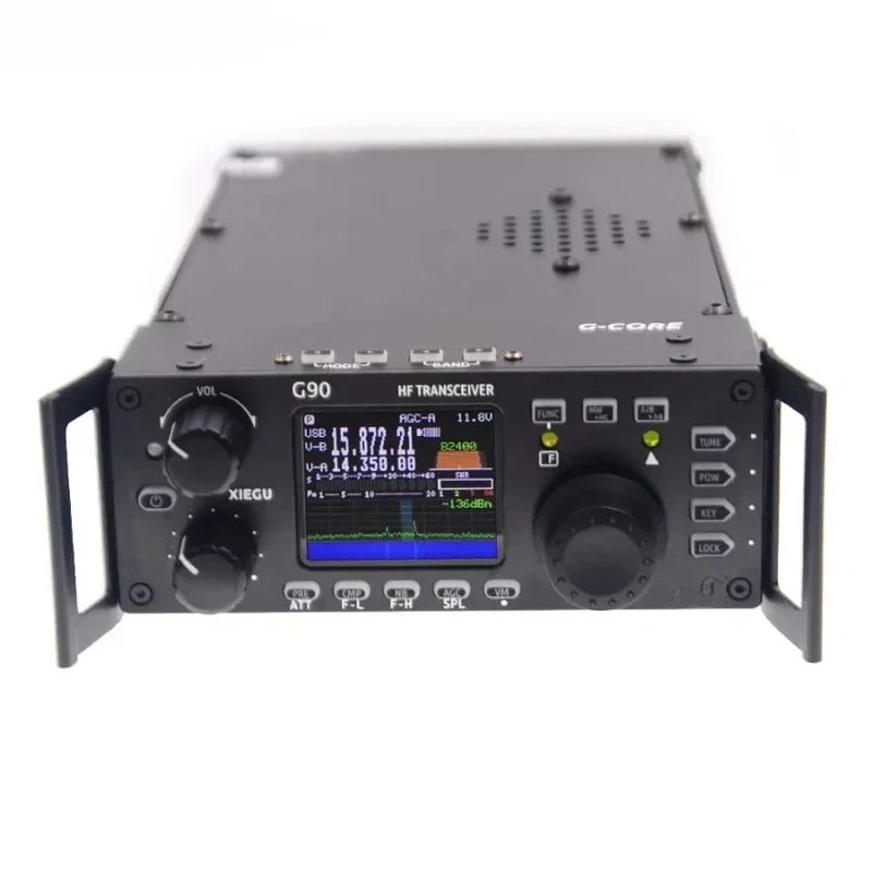 , CW, AM, SSB, G90, 0.5-30MHz, 20W, Amateur Radio SDR Frame, Built-In Automatic Antenna Tuner