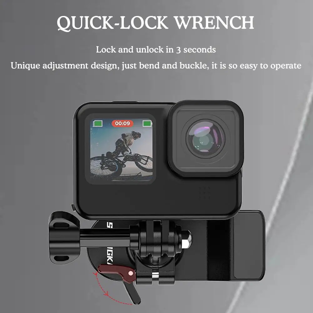 Action Sports Camera Quick Clip Backpack Strap Mount Clamp Holder For DJl Action2/3/4 For Osmo Pocket2/3 For GoPro Max