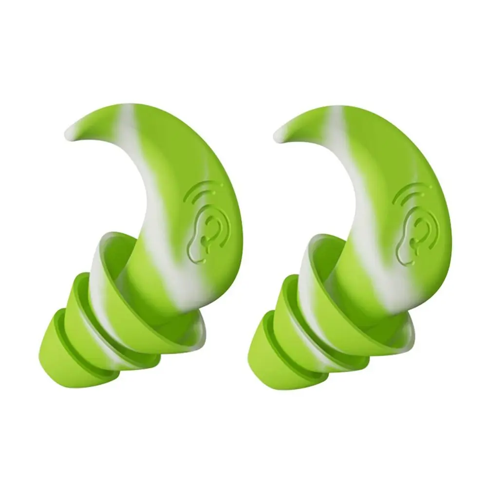 Anti Noise Silicone Earplugs Waterproof Swimming Ear Plugs For Sleeping Diving Surf Soft Comfort Natation Swimming Ear Protector