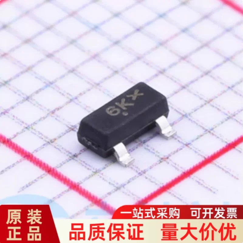 50PCS MMBF4392LT1G Brand New Original Transistor SOT23 N-Channel JFET 30V 25~75mA Analog Switch Marking 6K Electronic