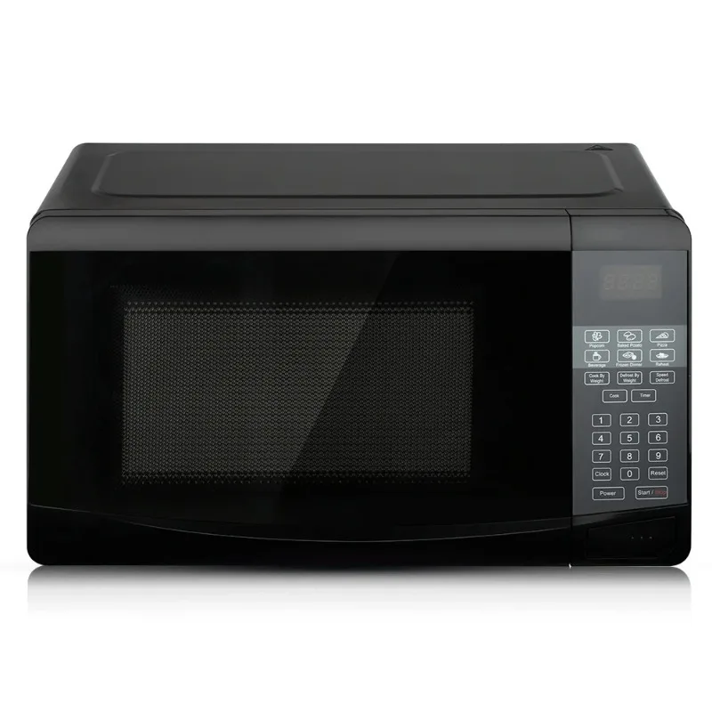 Horno microondas eléctrico de cocina Microondas con pantalla Digital de encimera de descongelación inteligente de 20L